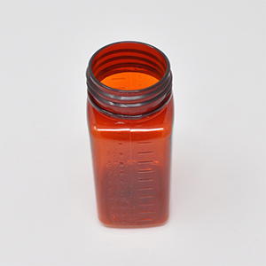 100ml pete amber bottle - wide-mouth
